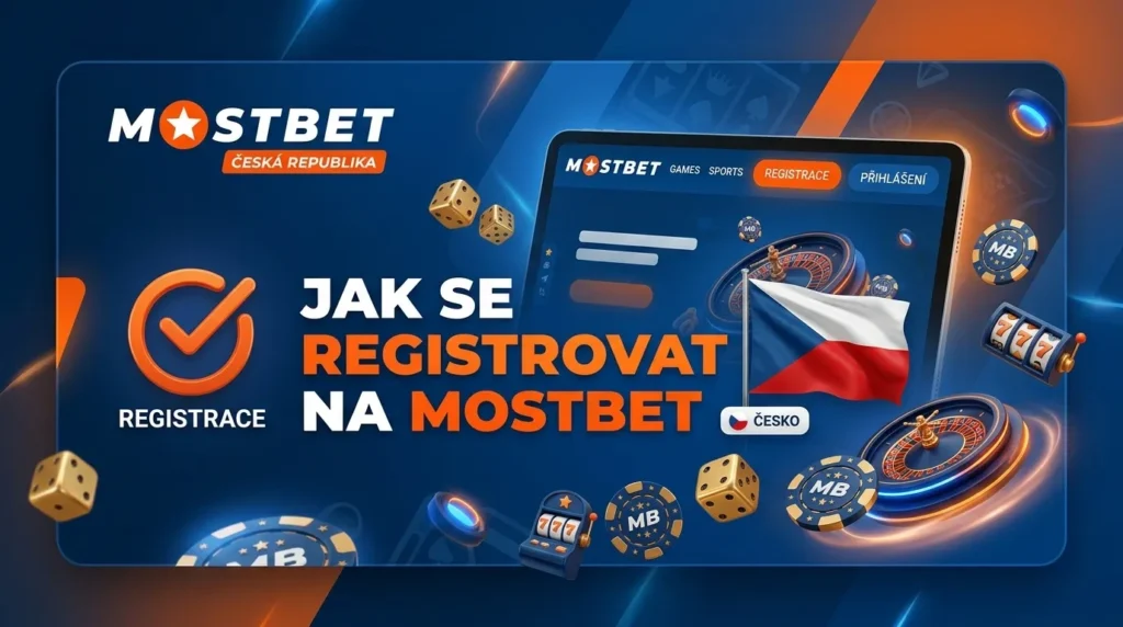 Registrace a ověření účtu na Mostbet zabere pár minut.